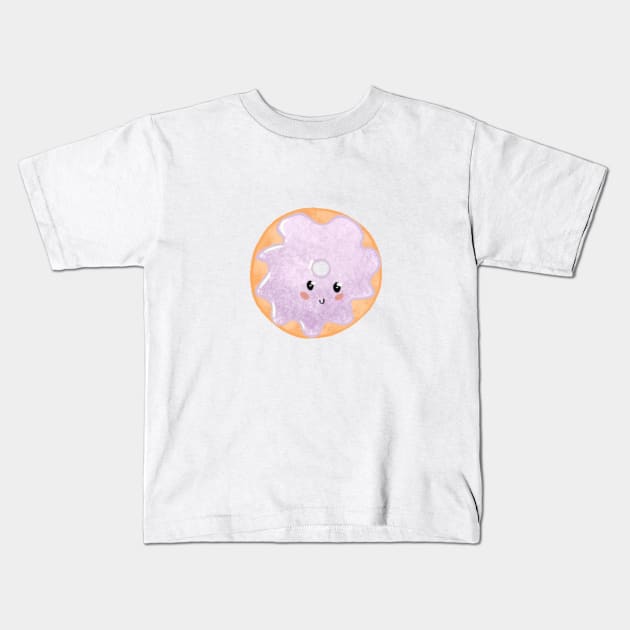 Cute doughnut design Kids T-Shirt by Mydrawingsz